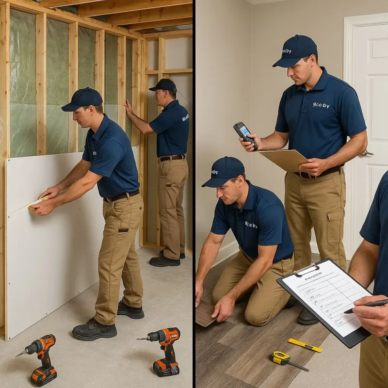 Repairs and Reconstruction process in Methuen, MA
