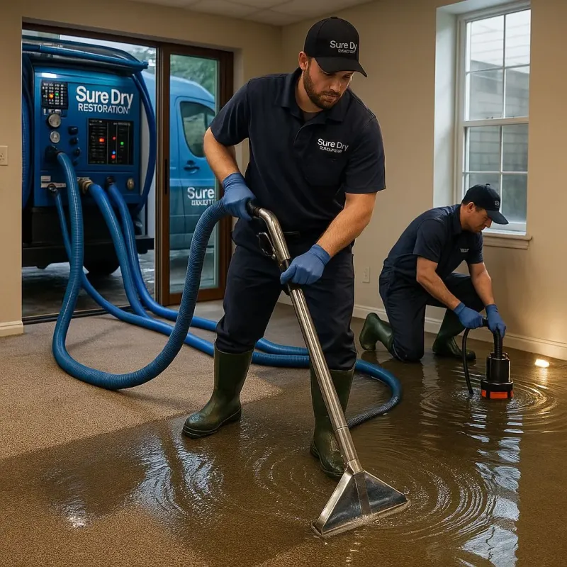 Water Extraction and Removal process in Methuen, MA